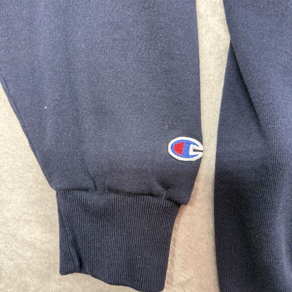 Vintage Central Michigan Mens Sweatshirt 2XL Blue Crewneck Pullover CMU Champion - Picture 8 of 8